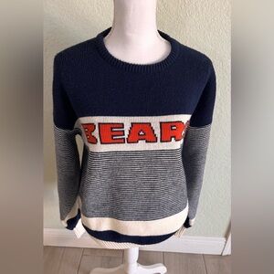Vintage 80's Pro Line Cliff Engle Chicago Bears Knit Sweater NFL Size Large